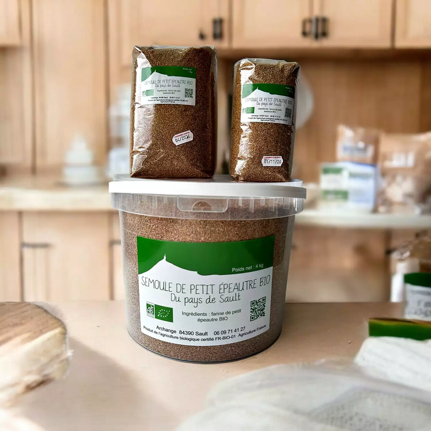 Semoule de petit épeautre BIO