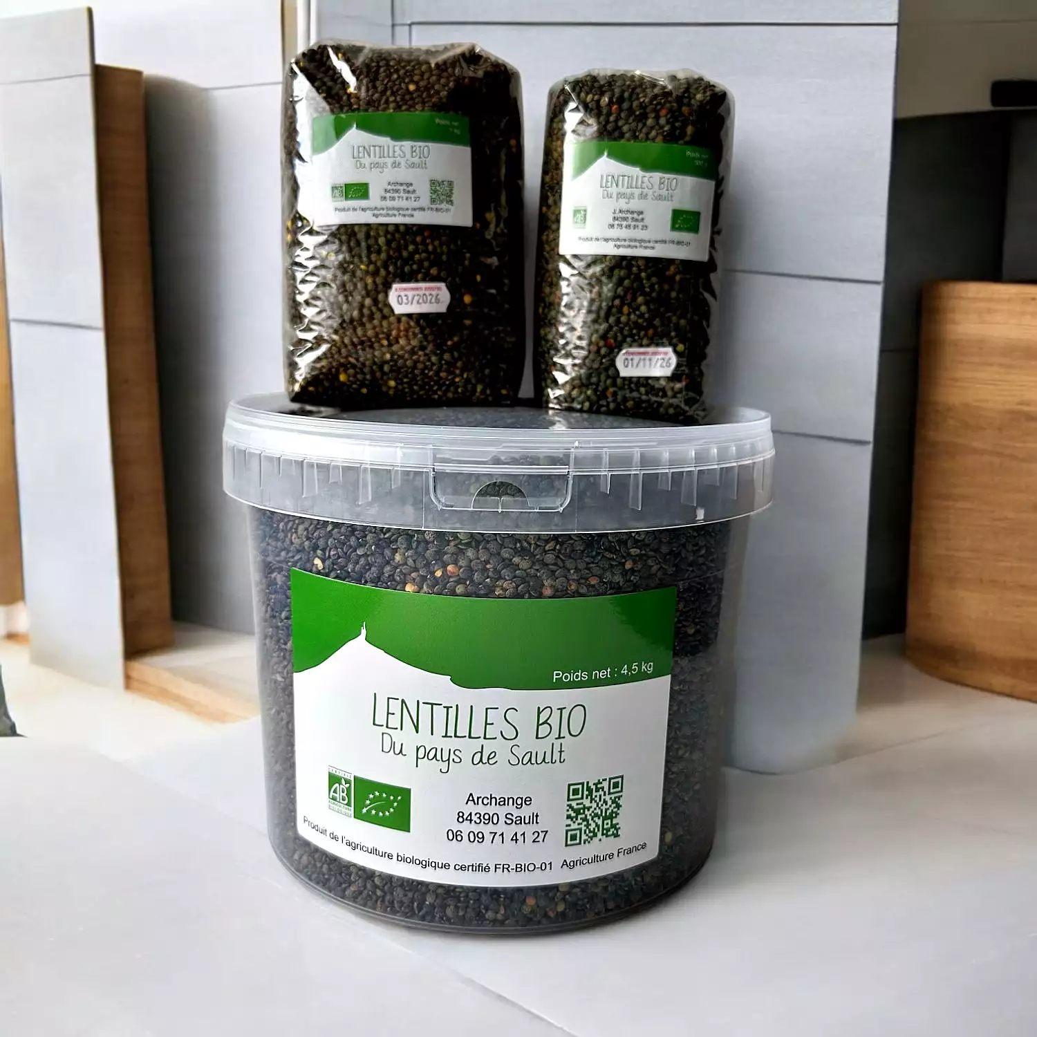 Lentilles vertes BIO