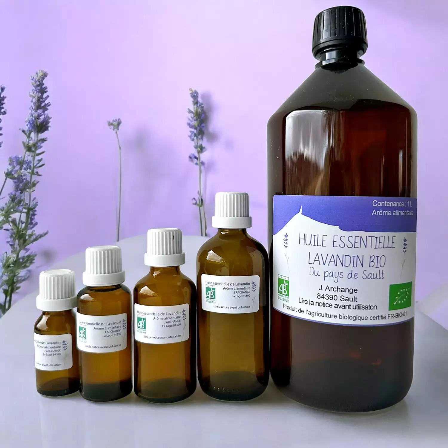 Huile essentielle de Lavandin BIO